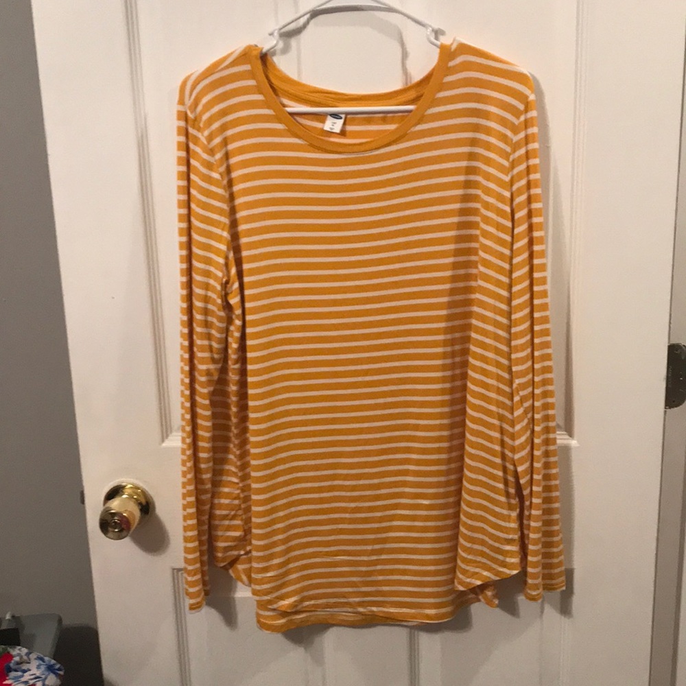 Long sleeve striped shirt